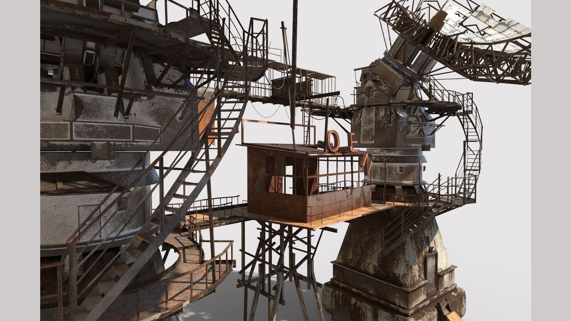 3D Post-Apocaliptic Radar-Satellite Station Base https://p.turbosquid.com/ts-thumb/pg/bIiUlj/53/r3/jpg/1689764769/1920x1080/fit_q87/0d43a4f5d8245d27e123dca174d1c7dd7443c61c/r3.jpg