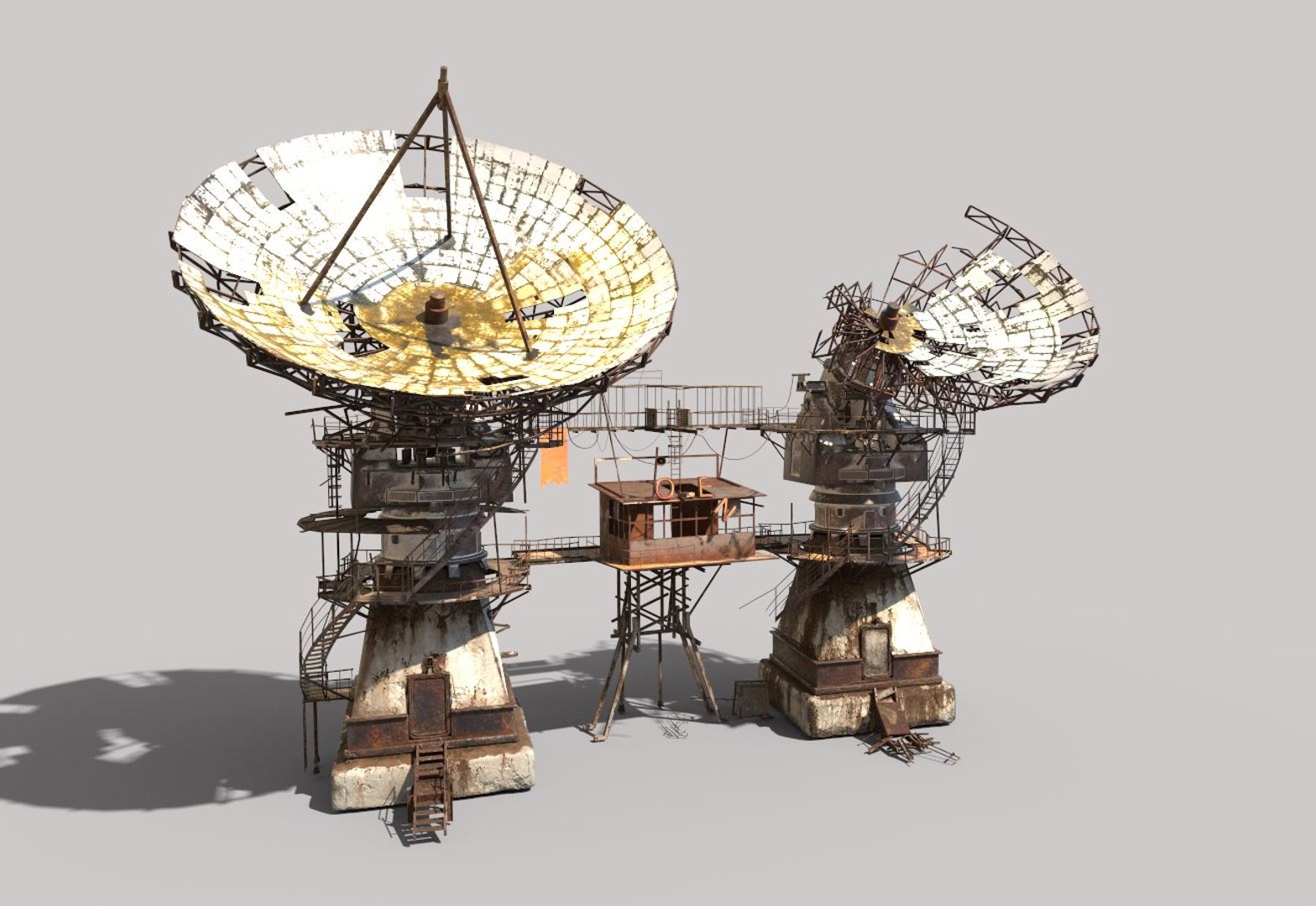 3D Post-Apocaliptic Radar-Satellite Station Base https://p.turbosquid.com/ts-thumb/pg/bIiUlj/bZ/3/jpg/1642627532/1920x1080/fit_q87/9dd62ee88537eda84f6b3db38cf0f13079b9cf4d/3.jpg