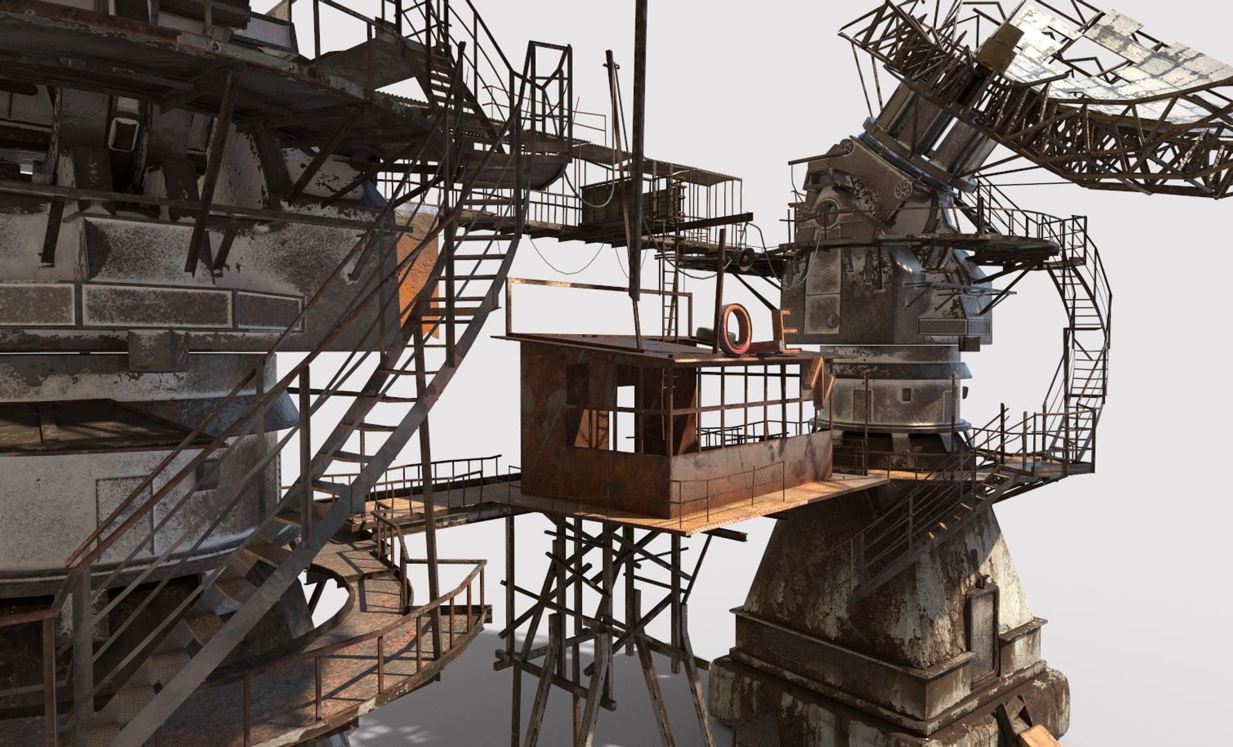 3D Post-Apocaliptic Radar-Satellite Station Base https://p.turbosquid.com/ts-thumb/pg/bIiUlj/zC/10/jpg/1642627641/1920x1080/fit_q87/c704cf0dec7482ad1daa92e7a910628c846045e9/10.jpg