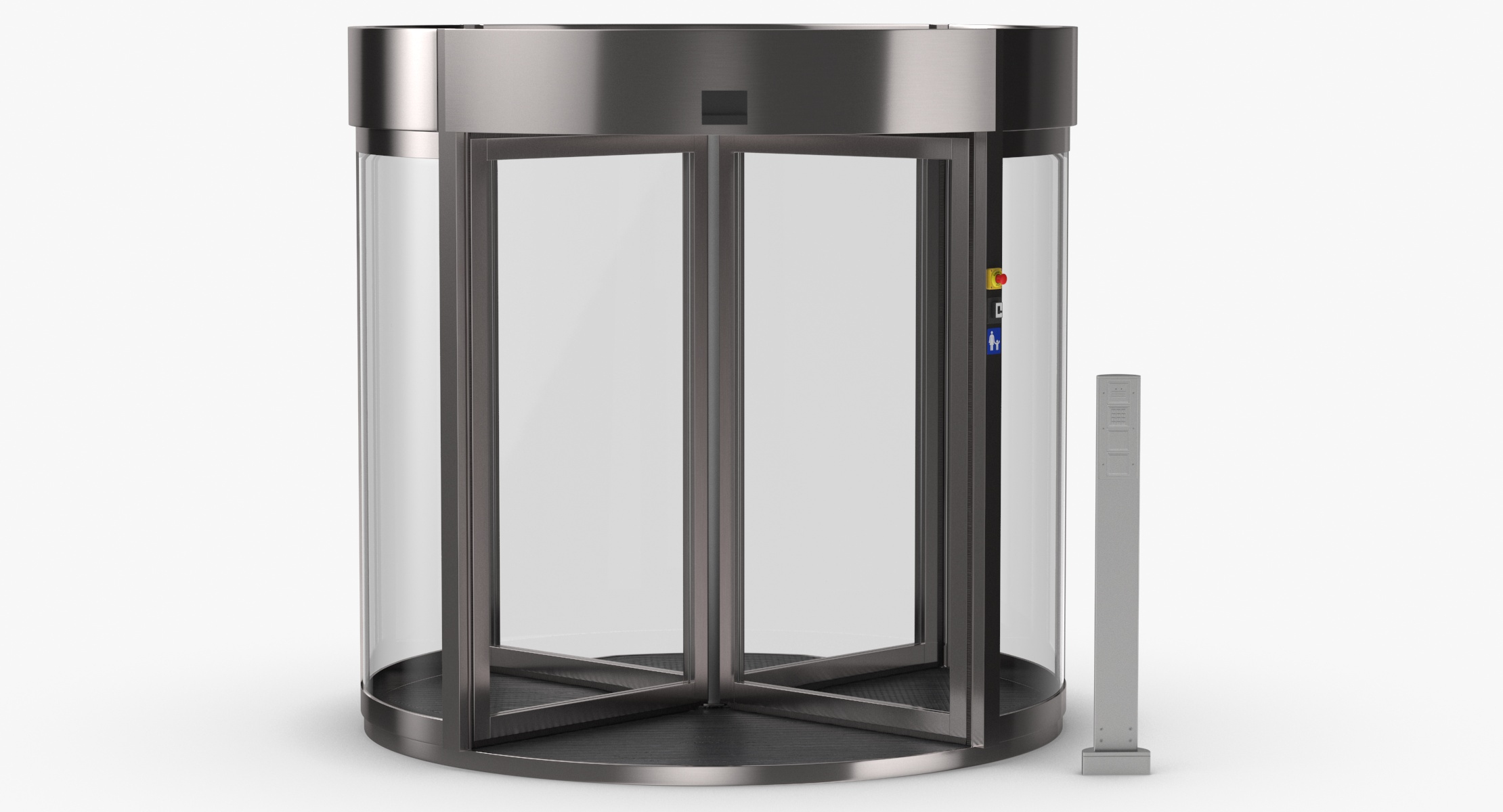 Rotating door model - TurboSquid 1709336