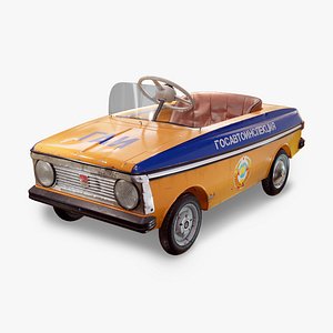 Pedal retro weathered car automotive az9