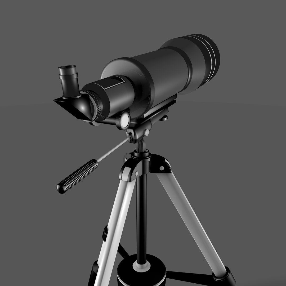 Astronomy Telescope Model TurboSquid 1490108