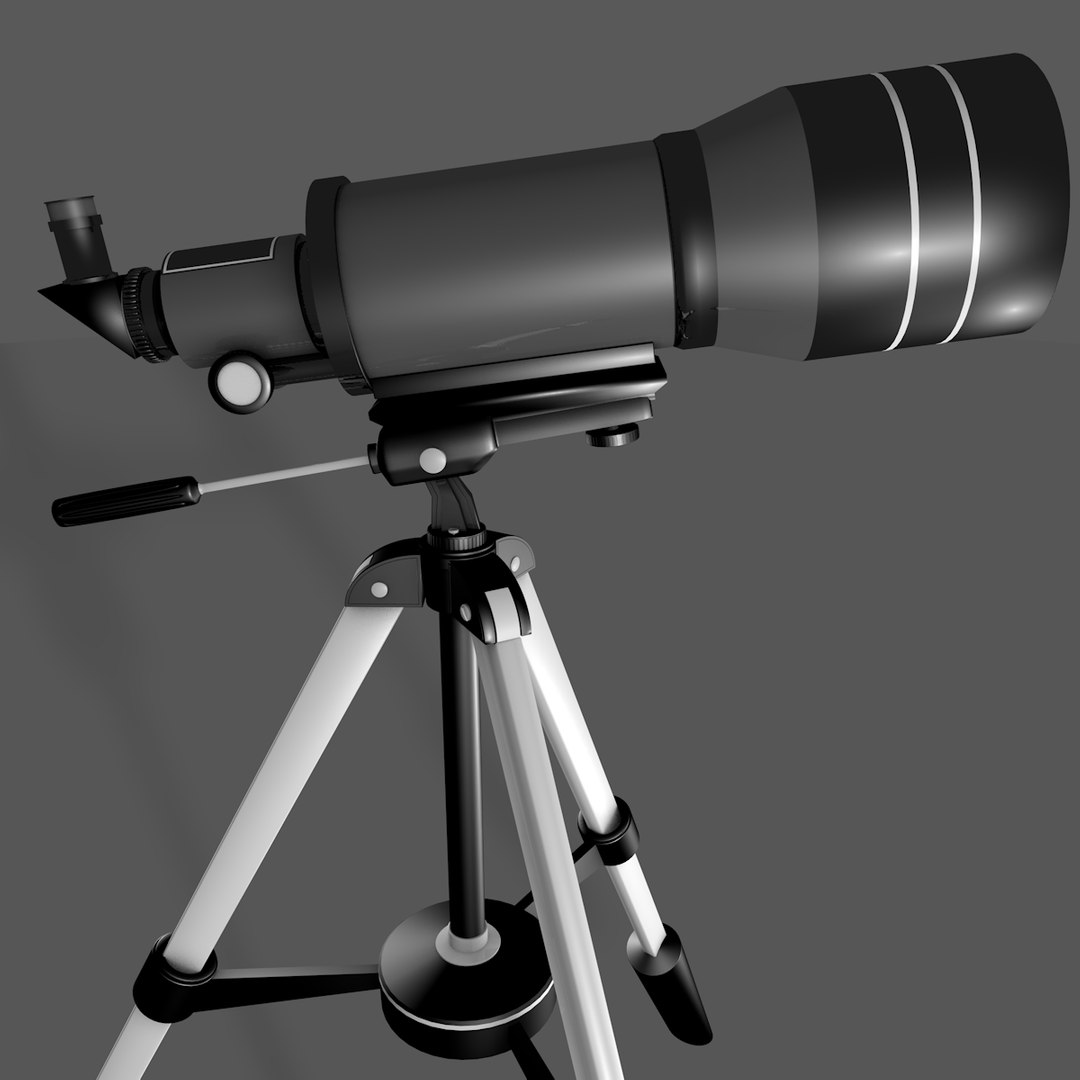 Astronomy Telescope Model TurboSquid 1490108