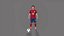 3D football Player model