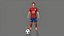 3D football Player model