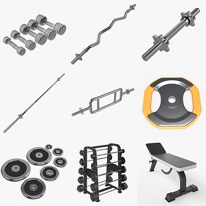 Sports equipment vol. 5 3D model