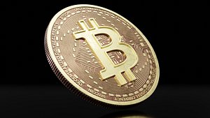High Detail Bitcoin Token-Coin 3D model 3D model