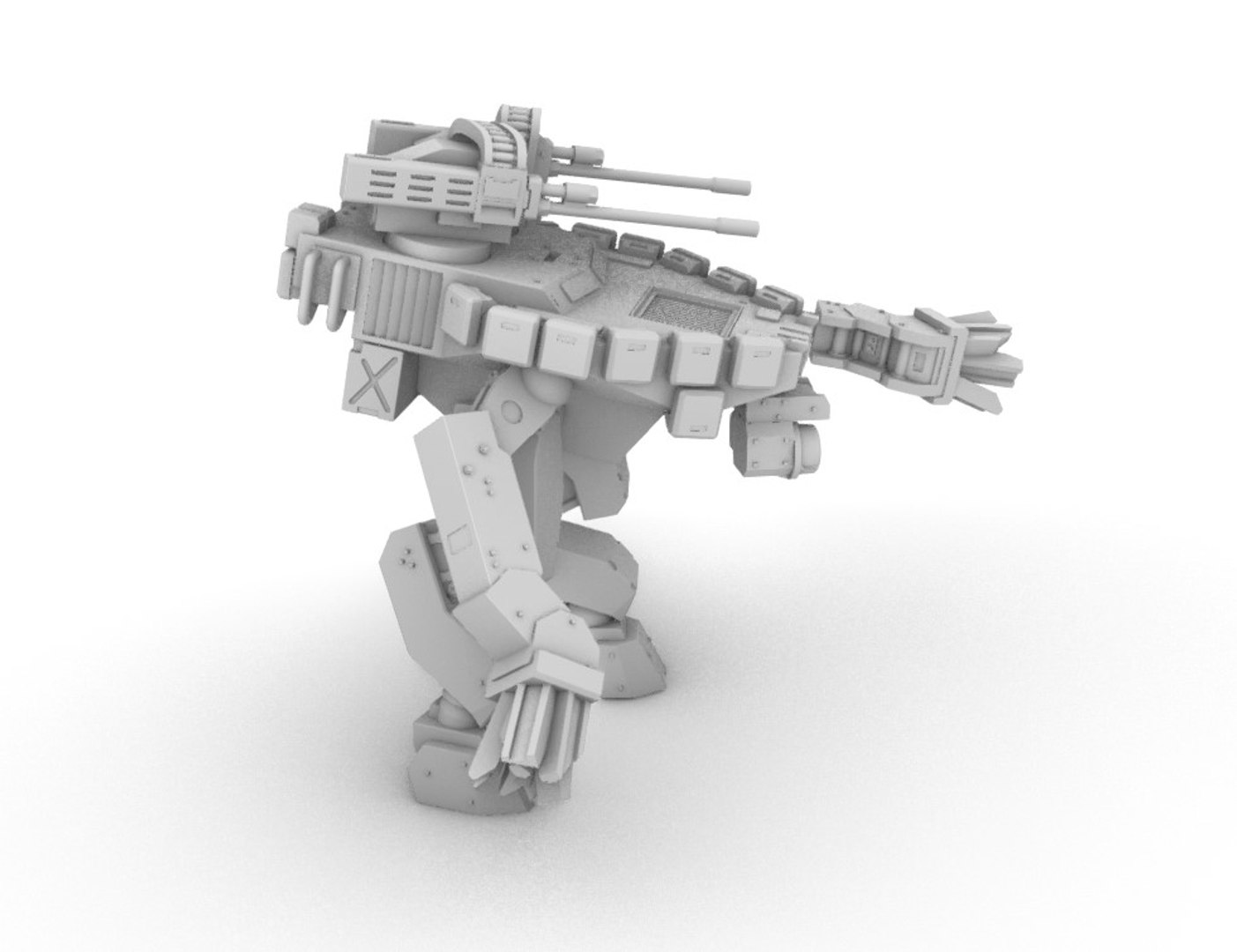 GG41 GateKeeper 28MM Robot 3D - TurboSquid 1776913
