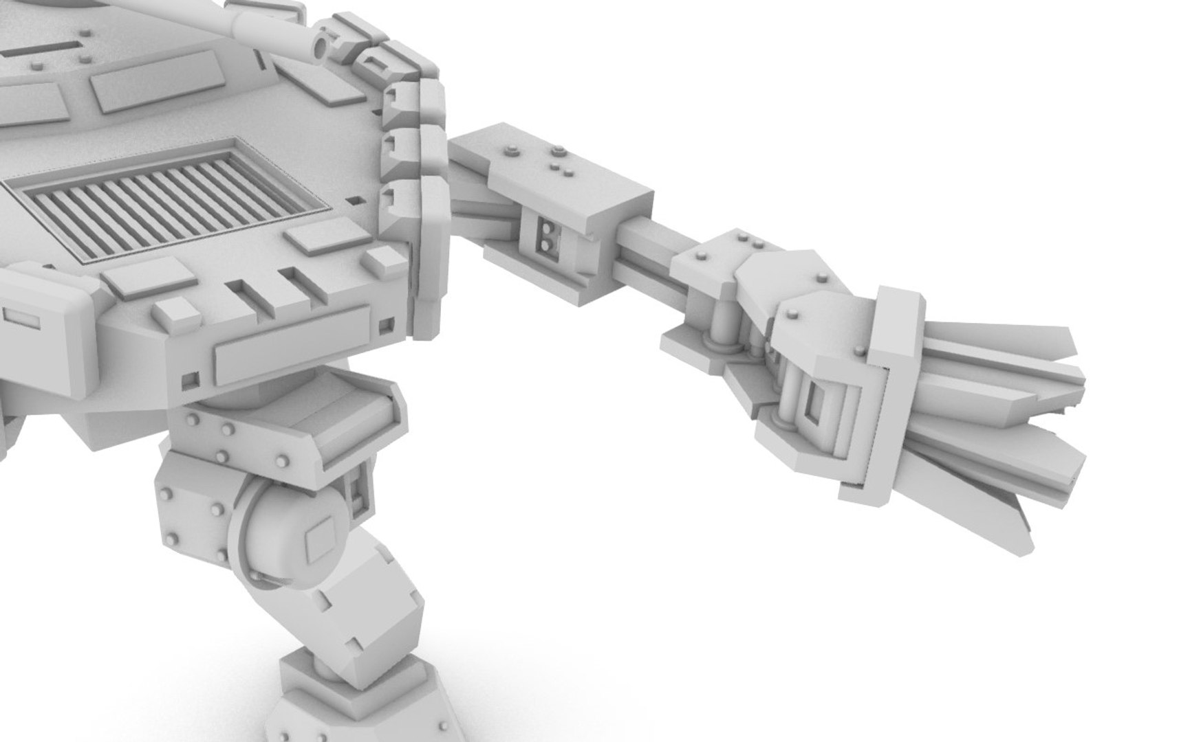 GG41 GateKeeper 28MM Robot 3D - TurboSquid 1776913