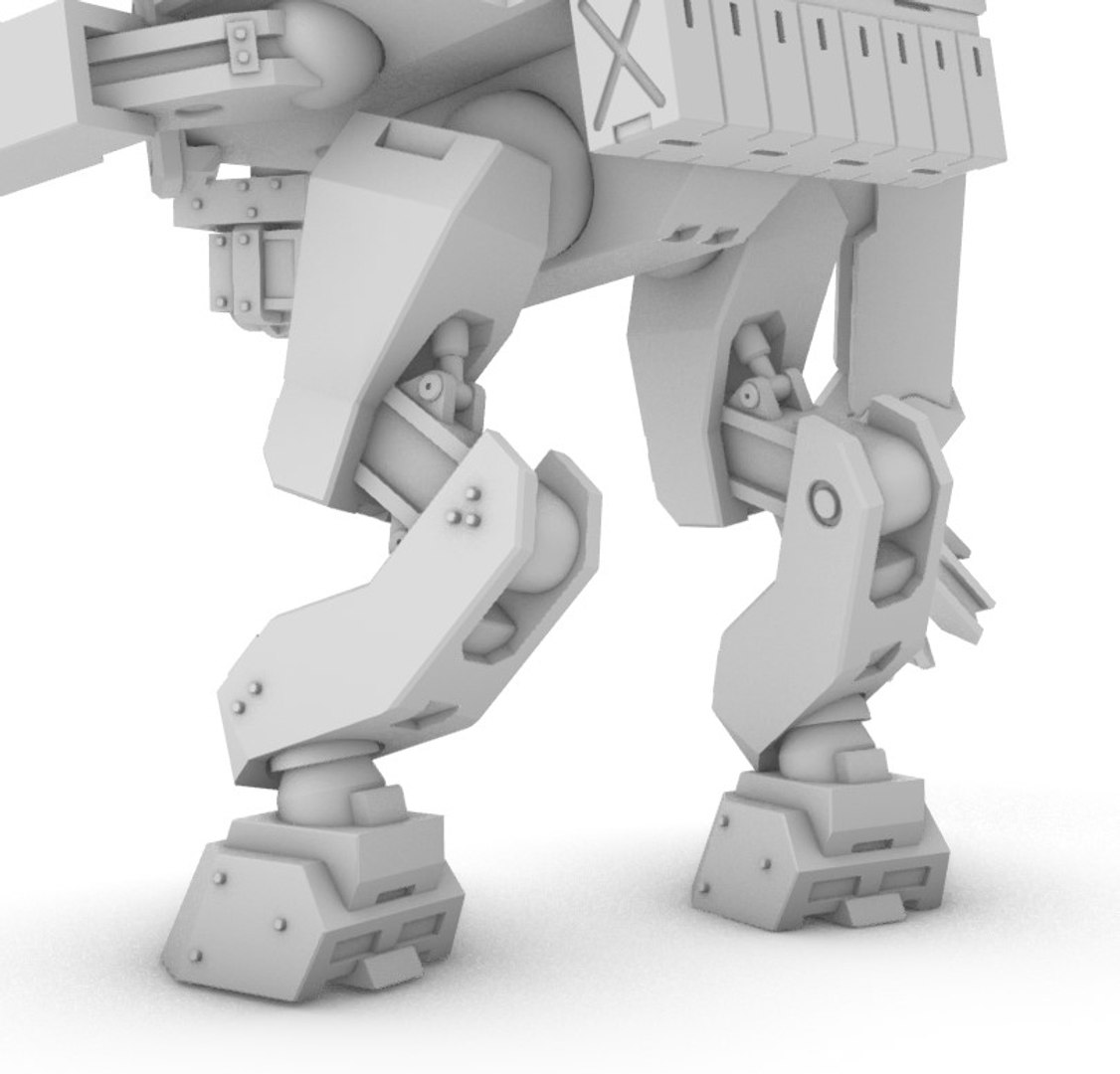 GG41 GateKeeper 28MM Robot 3D - TurboSquid 1776913