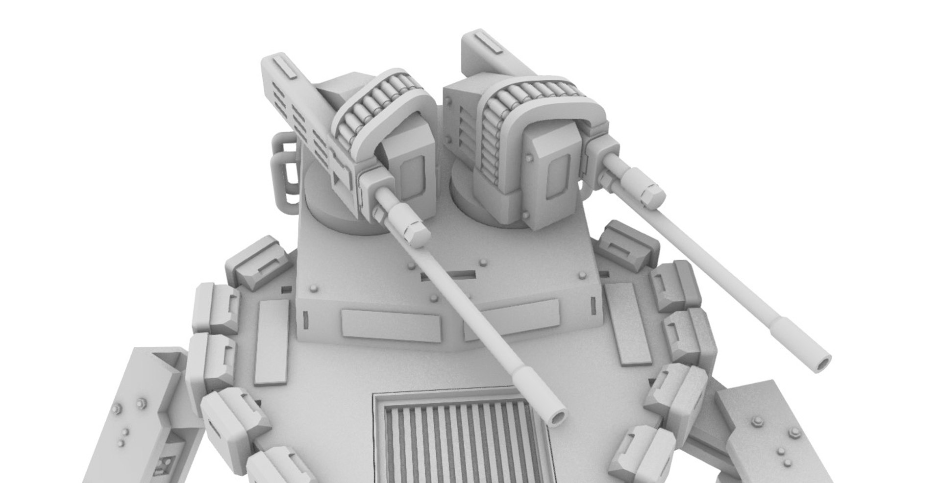 GG41 GateKeeper 28MM Robot 3D - TurboSquid 1776913