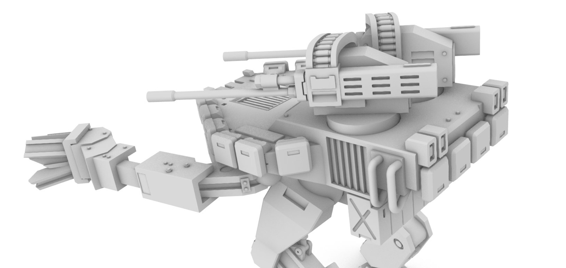 GG41 GateKeeper 28MM Robot 3D - TurboSquid 1776913