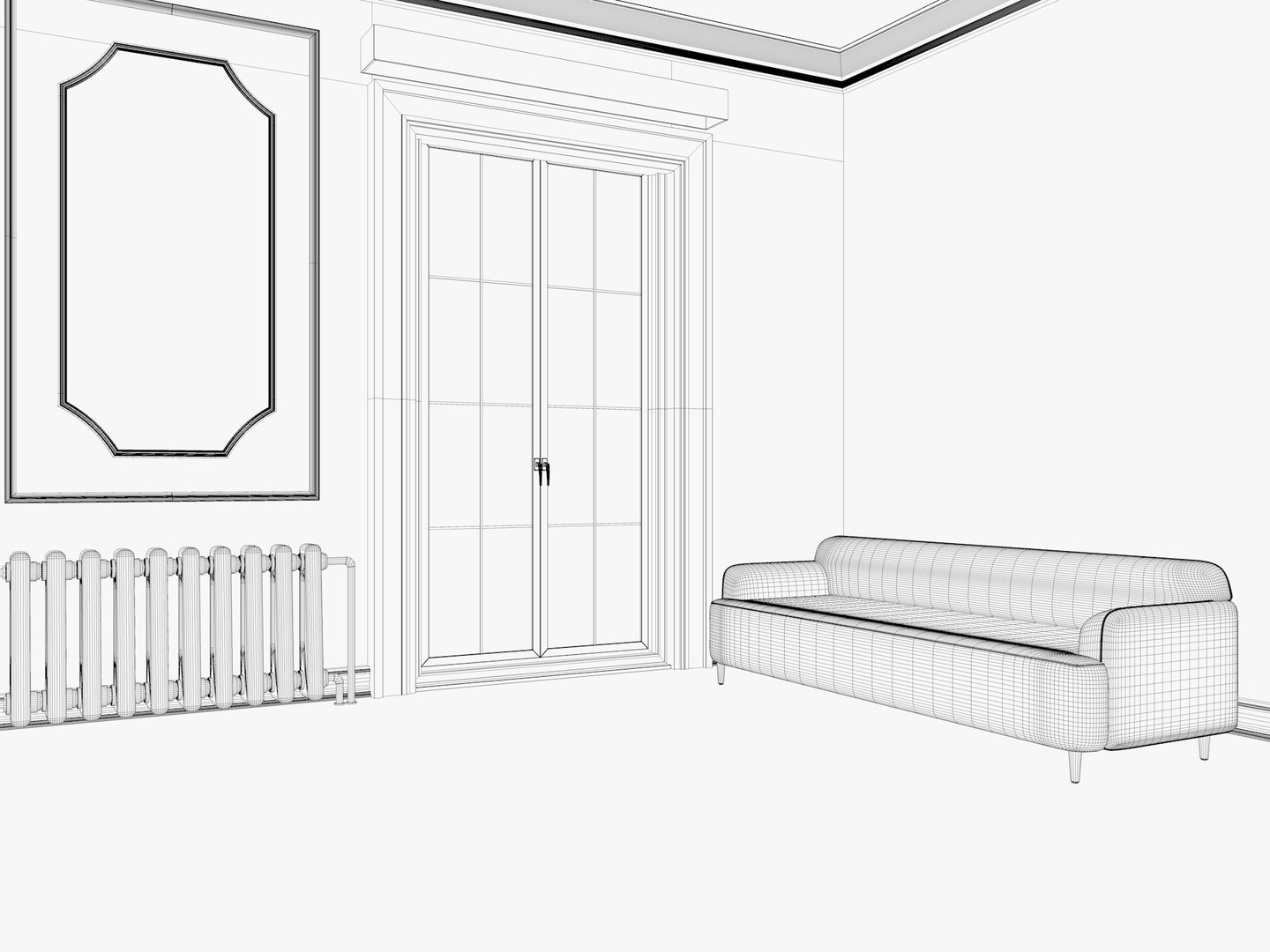 3D Loft Base Room Interior 2 - TurboSquid 2317604