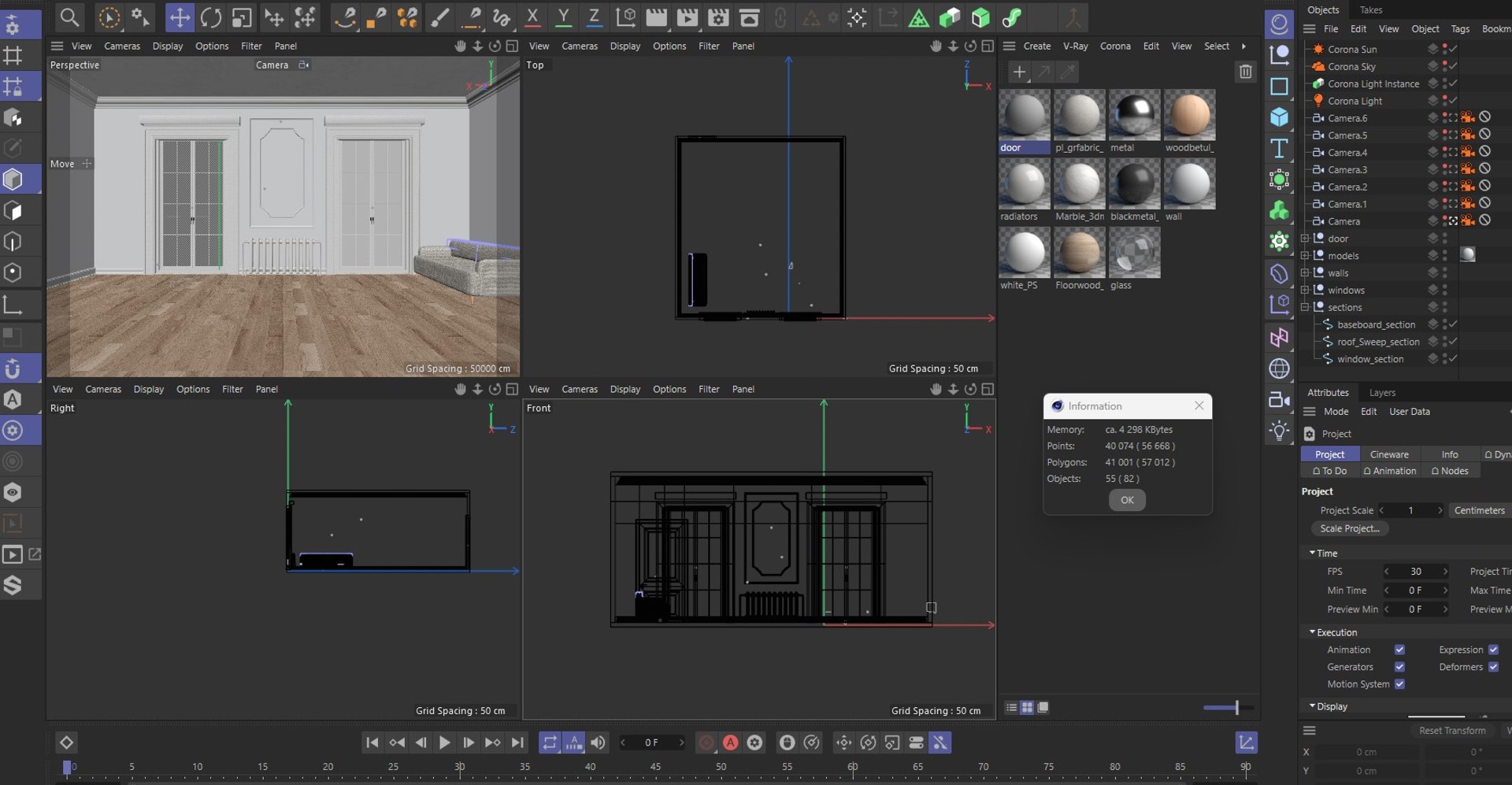 3D Loft Base Room Interior 2 - TurboSquid 2317604