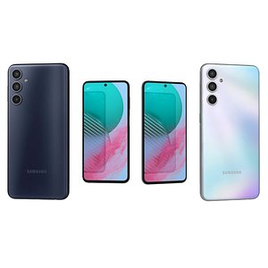 3D model Samsung Galaxy M54 Black And White Low Poly