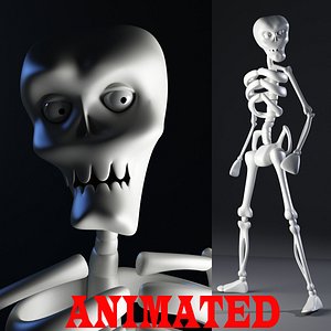 3d biped ready animation model