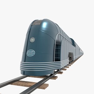 3D New York Central Mercury  4-6-2 model