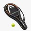 Tennis Racket Head IG Challenge ,Cover and Ball