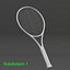 Tennis Racket Head IG Challenge ,Cover and Ball