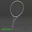 Tennis Racket Head IG Challenge ,Cover and Ball