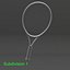 Tennis Racket Head IG Challenge ,Cover and Ball