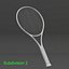 Tennis Racket Head IG Challenge ,Cover and Ball