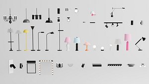 Modern Lighting Fixtures Pack