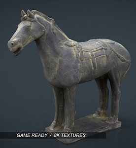 terracota war horse 3d model