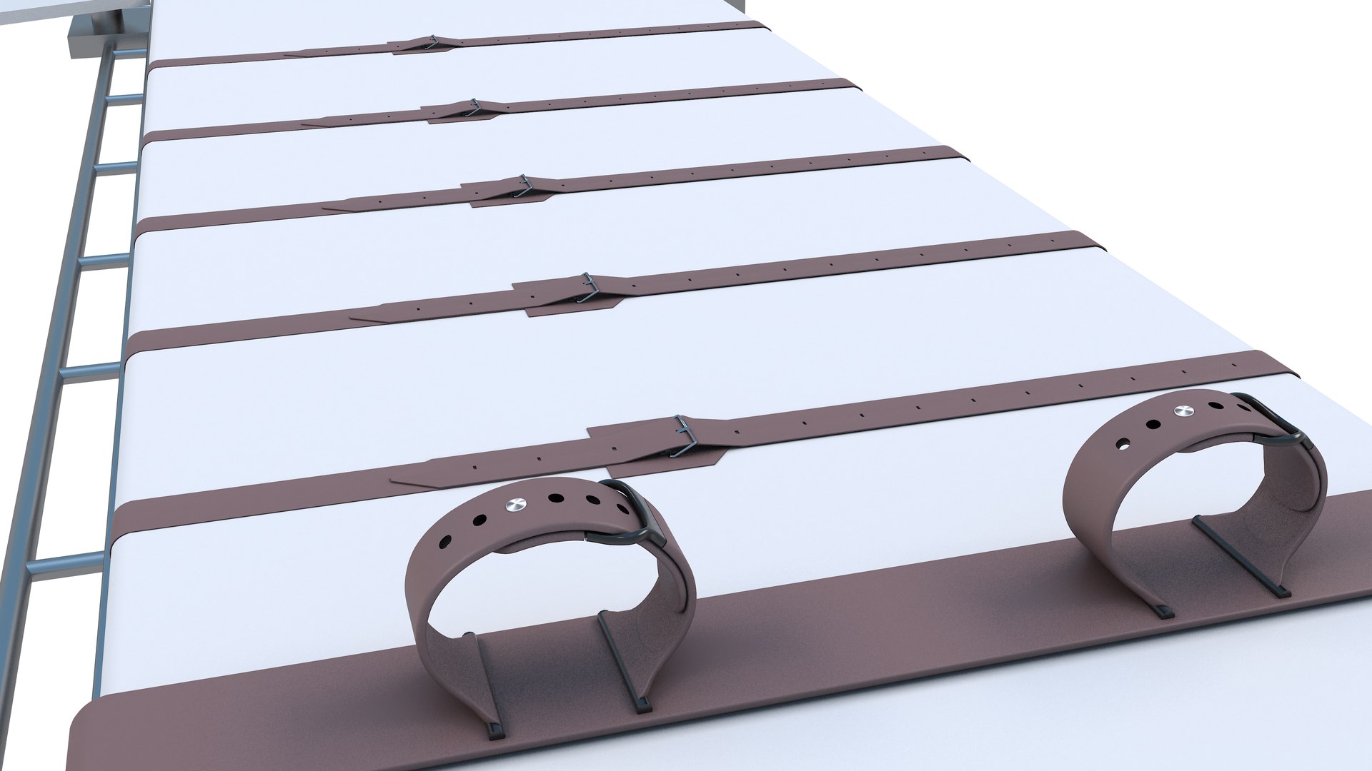 Lethal Injection Bed 3D Model - TurboSquid 1735618