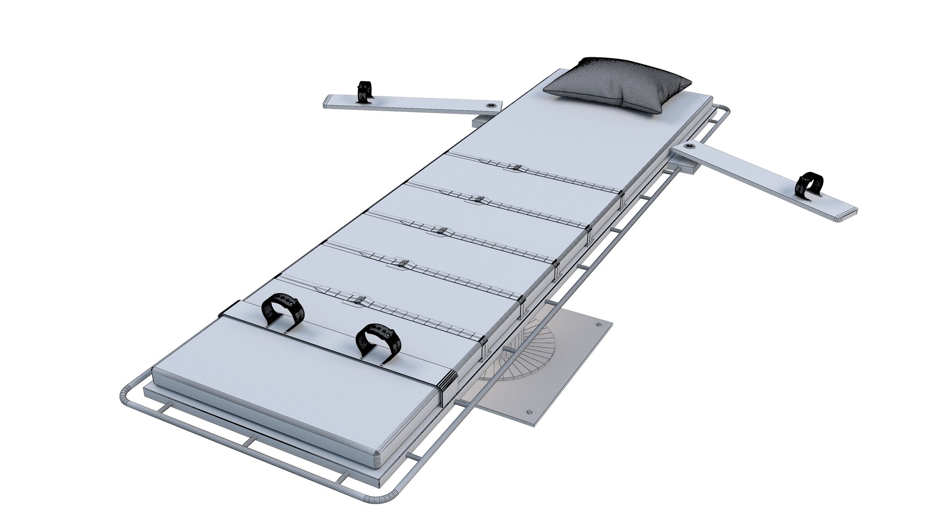 Lethal Injection Bed 3D Model - TurboSquid 1735618