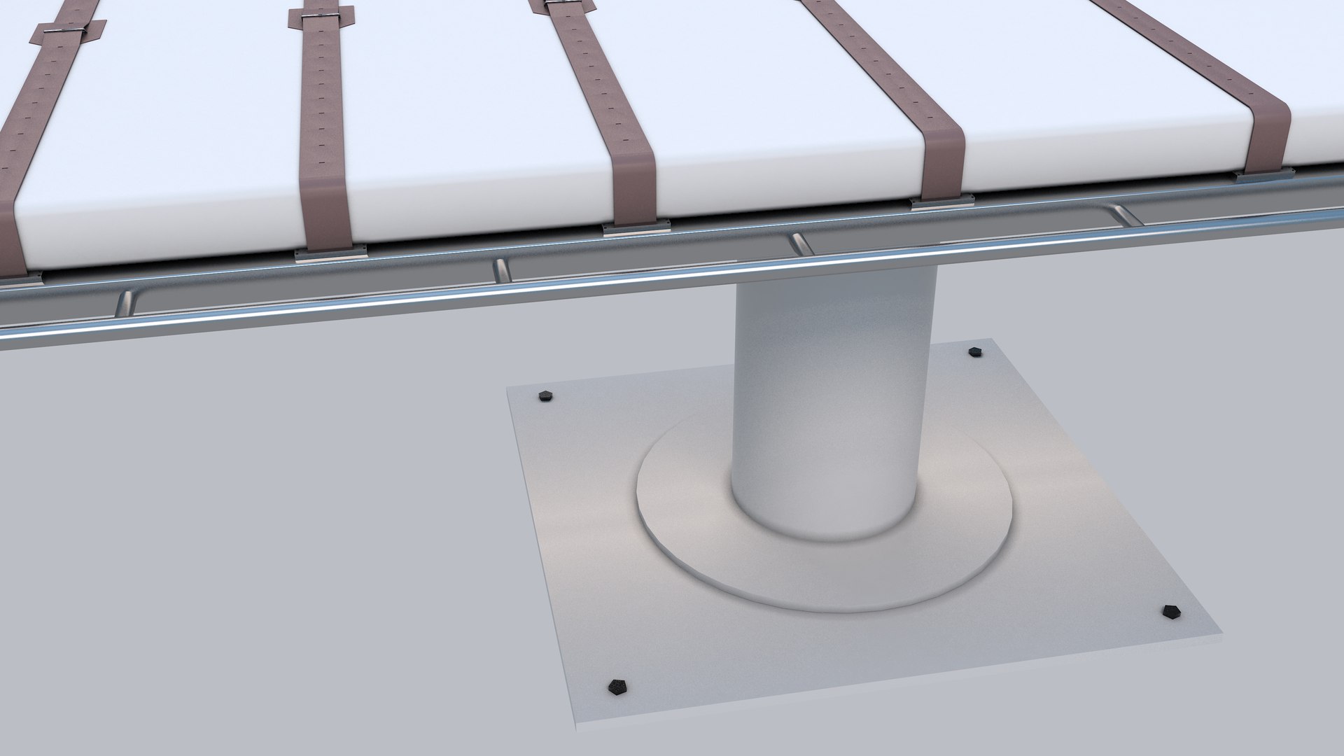 Lethal Injection Bed 3D Model - TurboSquid 1735618