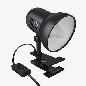 table lamp pin lighting 3D model