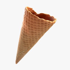 ice cream cone 3D model