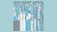 SciFi Factory A01 Branco Azul - Design Exterior Sci Fi