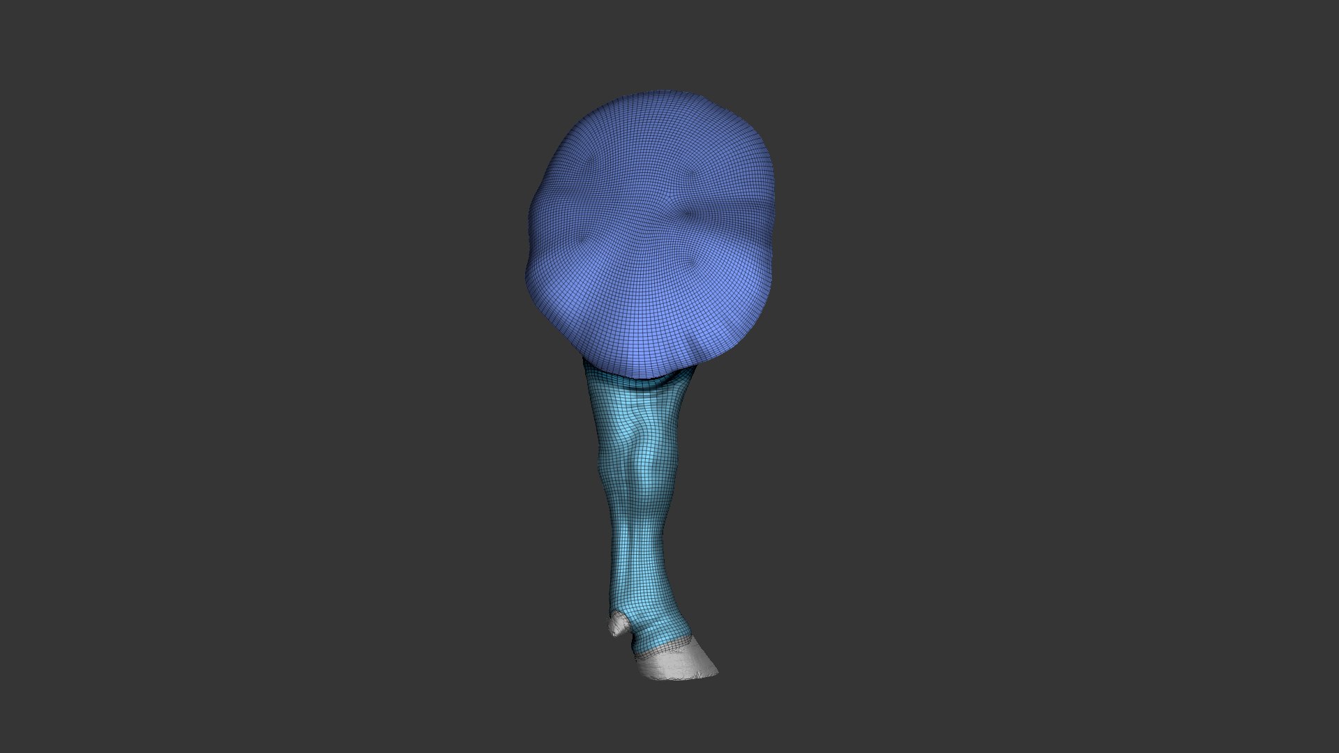 3D Bull Front Leg Highpoly Sculpt Model - TurboSquid 1809065