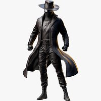SpiderNoir Prime Video Series  Fully Rigged 3D Character Model