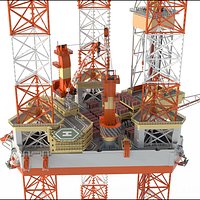 Jack Up Drilling rig