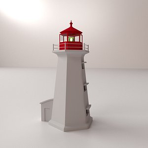 lighthouse light house 3d model