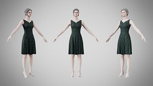 Dress 36 Shadow Garden Brocade v4
