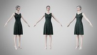 Dress 36 Shadow Garden Brocade v4