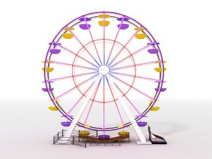 obj ferris wheel