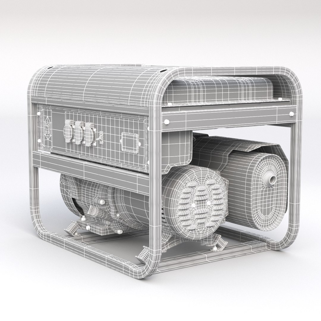 Fubag Bs 6600 Generator 3D Model - TurboSquid 1387220