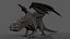 3D dragon animation model