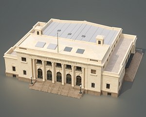 Historical Building with interior