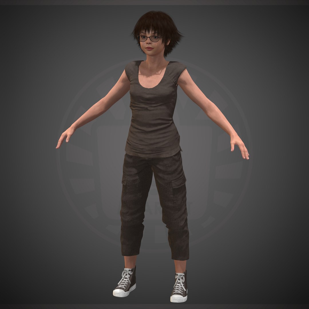 Character People Human 3D Model - TurboSquid 1682171
