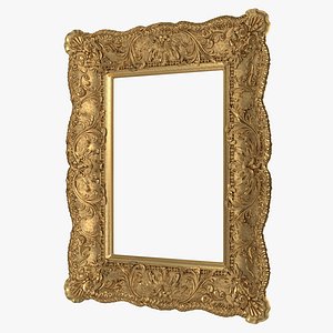 3d gilt painting frame