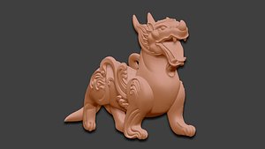 3D Chinese zodiac animals