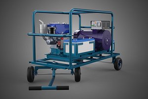 ALTERNATOR DYNAMO DIESEL ENGINE POWER GENERATOR SET GENSET MOTOR