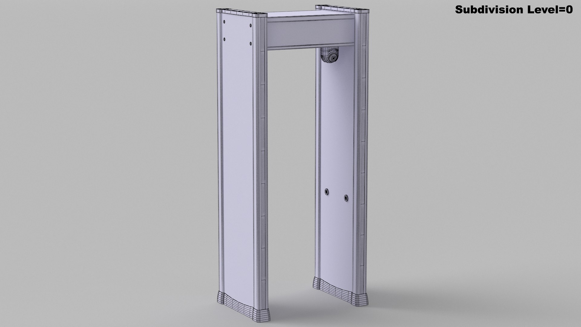 3D Door Frame Metal Detector With Cam 02 https://p.turbosquid.com/ts-thumb/ph/gzxclT/4u/detectorgate0211/jpg/1657823681/1920x1080/fit_q87/4aed5b66fe16c01402326692839b7a82dbc48819/detectorgate0211.jpg