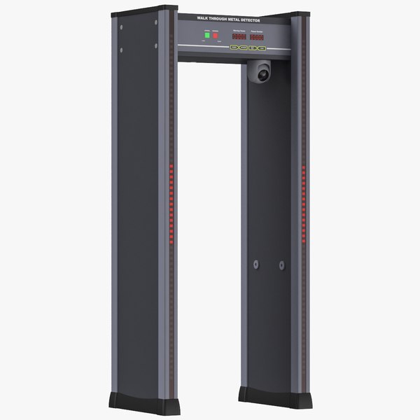 3D Door Frame Metal Detector With Cam 02